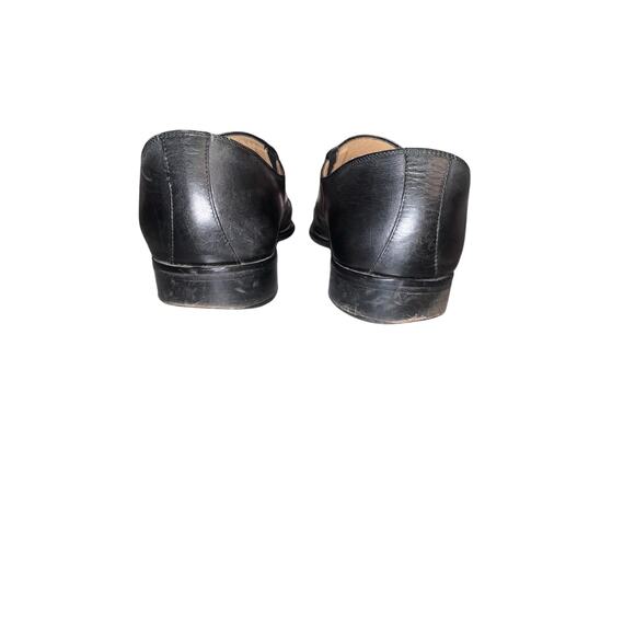 Mercanti Florentini made in Italy Men’s Black leather guessed loafer size 10.5M - Picture 12 of 12